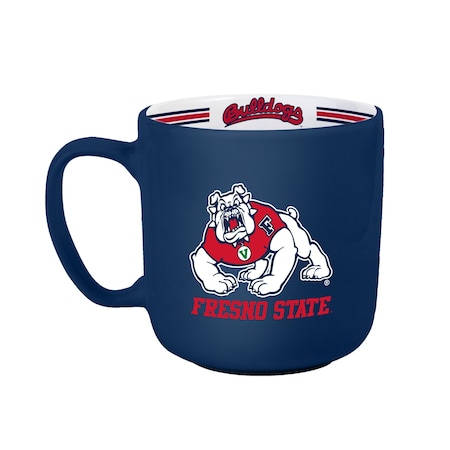 Logo Brands Fresno State 15oz Stripe Mug 140-C15SM